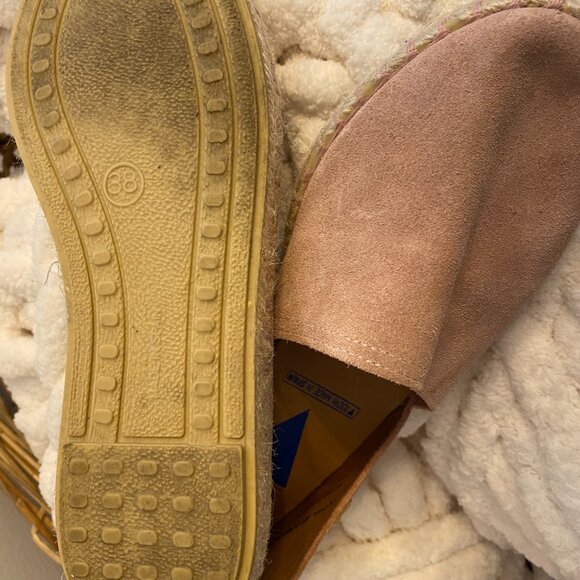 Verbenas Suede Espadrilles – Blush Pink, Size 38 (US 7.5–8) - Picture 4 of 4